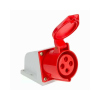 Розетка стационарная ЭРА R(OUT)-32-3P-PE-IP44 124 3Р+РЕ 32А 380В IP44