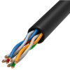 U/UTP 4PR 24AWG CAT5e PE REXANT 01-0045 черная витая пара внешней проводки