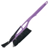 Щетка автомобилиста для снега со скребком 530мм фиолет.Sparta 552975