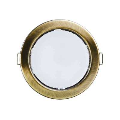 Светильник встраиваемый цвет чёрная бронза GX53 Navigator 71 283 NGX-R1-007-GX53