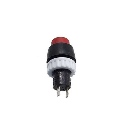 Кнопка с фиксацией красная PBS-20А-2 REXANT