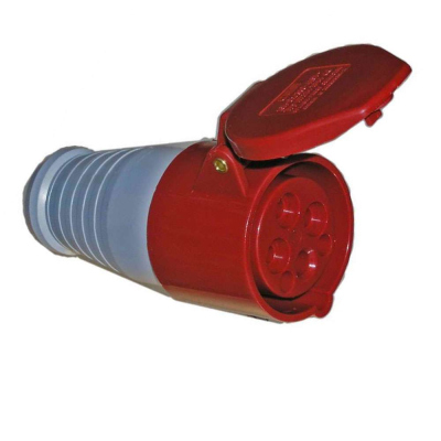 Розетка переносная 3Р+РЕ ССИ-224 32А 380В IP44 MAGNUM ИЭК