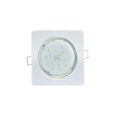 Светильник встраиваемый цвет белый 5357 GX53 Ecola FW5357ECD