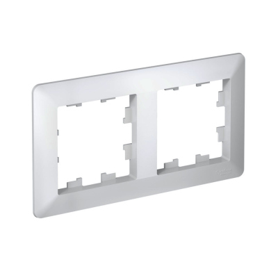 Рамка 2-ая белая универсальная AtlasDesign Air ATN220102