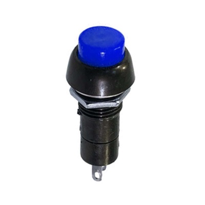 Кнопка с фиксацией синяя PBS-11А REXANT 36-3031