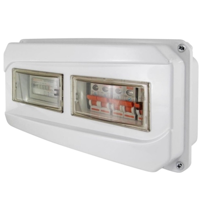 Щит ЩРН-12-1ф (167х350х111мм) IP55 пластиковый SQ0906-0502 TDM