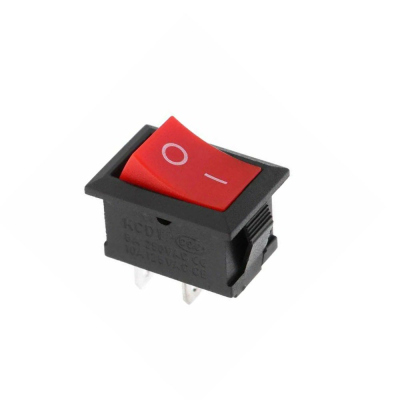 Выключатель белый ON-OFF 250В 3А 2 контакта Micro REXANT 36-2012