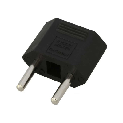 Сетевой переходник плоский Тефаль черный REXANT 11-1042