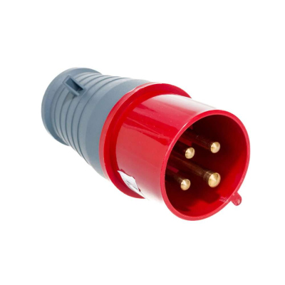 Вилка переносная 3Р+РЕ ССИ-024 32А 380В IP44 MAGNUM ИЭК PSN02-032-4