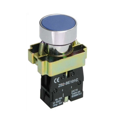 Кнопка синяя LAY5-BA61 1НО ИЭК BBT60-BA-K07