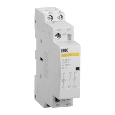 Контактор модульный КМ20-11М 20А 220В AC 1НО 1НЗ ИЭК KARAT MKK11-20-11