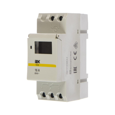 Таймер ТЭ15 цифровой 16А 230В ИЭК MTA10-16
