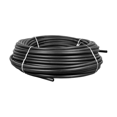 Труба ПНД гладкая жесткая чёрная d16 бухта 100м IEK CTR10-016-K02-100-1