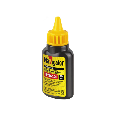 Флюс ЛТИ-120 30мл. Navigator 93 745 NEM-Fl05-F30