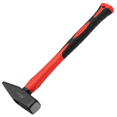 Молоток слесарн.400г, квадр.боек,фибергласовая обрез рукоятка 10368 MATRIX